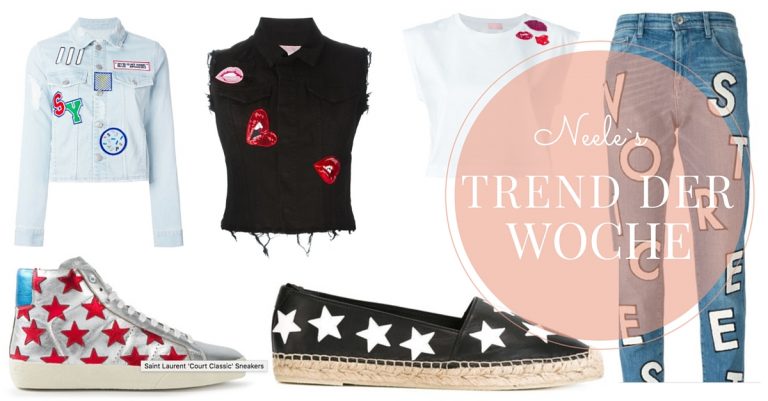 Patches Trend Fashion Mode Blog Neele Aufnäher Freiburg