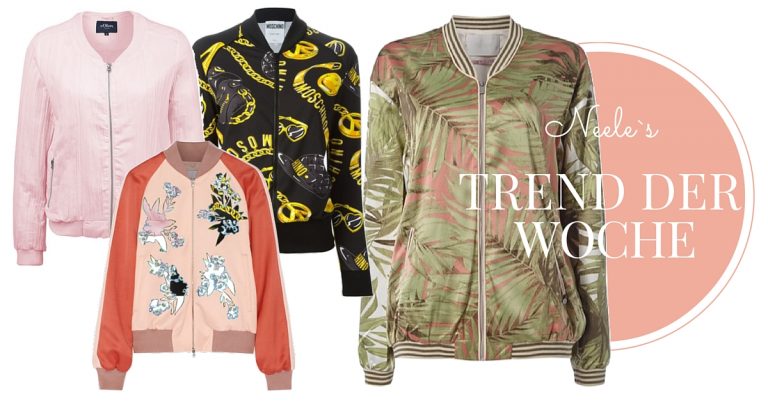 Modetrends 2016 Bomberjacke im Überblick