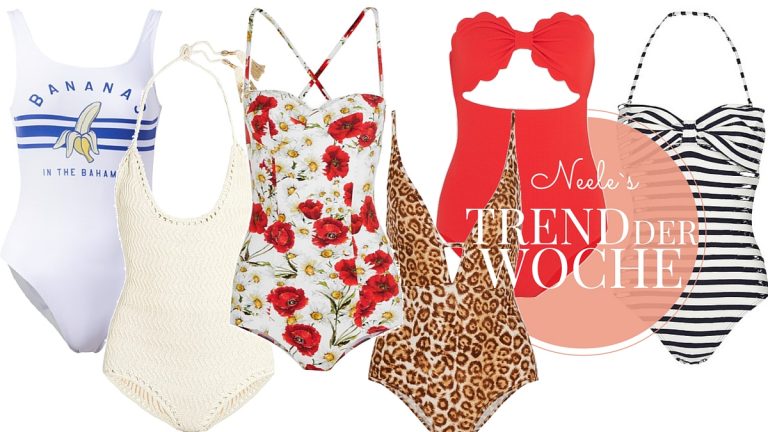 Badeanzüge einer der Modetrends im Sommer 2016 die schönsten Modelle