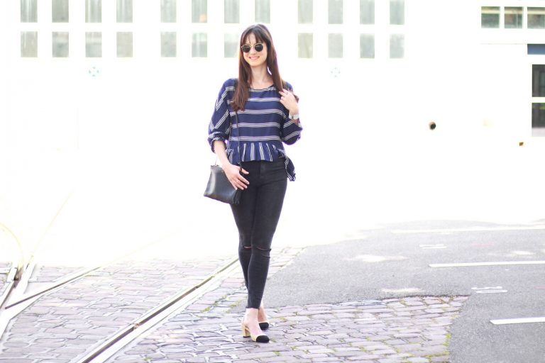 Chanel Look Alikes im Two Tone Stil Slingback Pumps der Modetrend auf allen Modeblags 2016