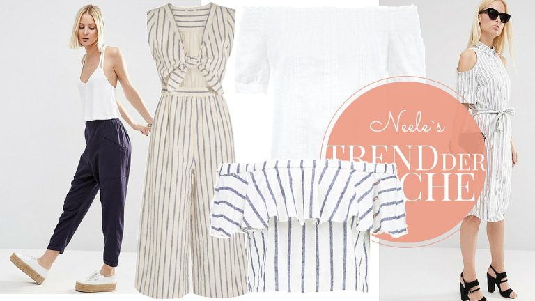 Leinen ist ein sehr angenehmer Stoff für Hochsommertage die schönsten Leinenteile auf meinem Modeblog