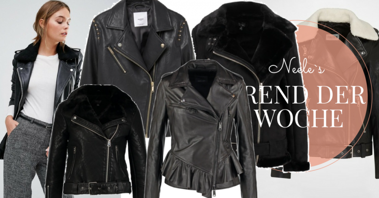 Der Modetrend Lederjacken heute auf meinem Modeblog