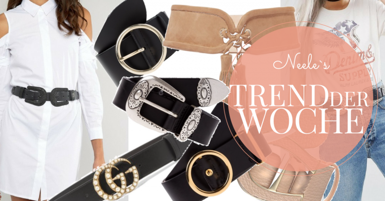 Guertel einer der Modetrends Frühling Sommer 2017 auf meinem Modeblog
